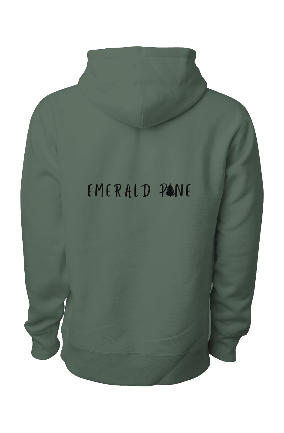 Heavyweight Alpine Green Hoodie Emb EP