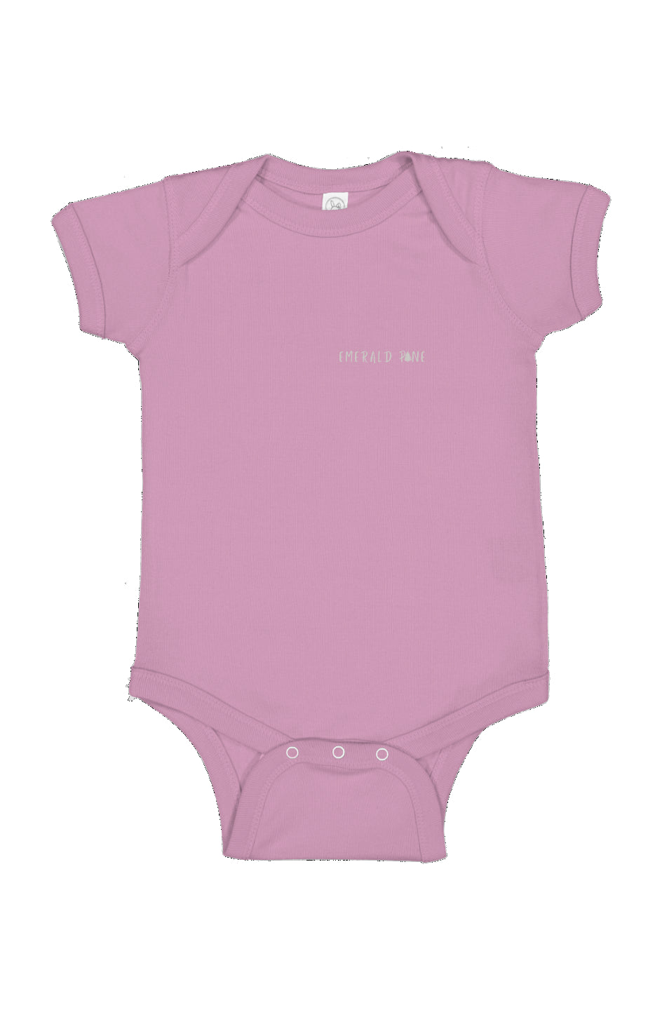 100% Cotton Pink Baby Bodysuit 