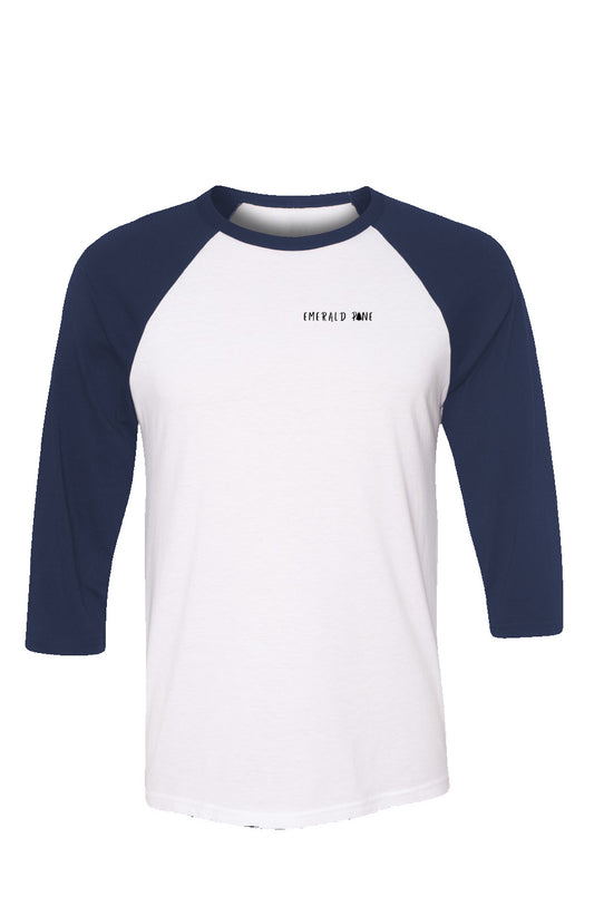 100% Cotton EP 3/4 Sleeve Baseball Tee